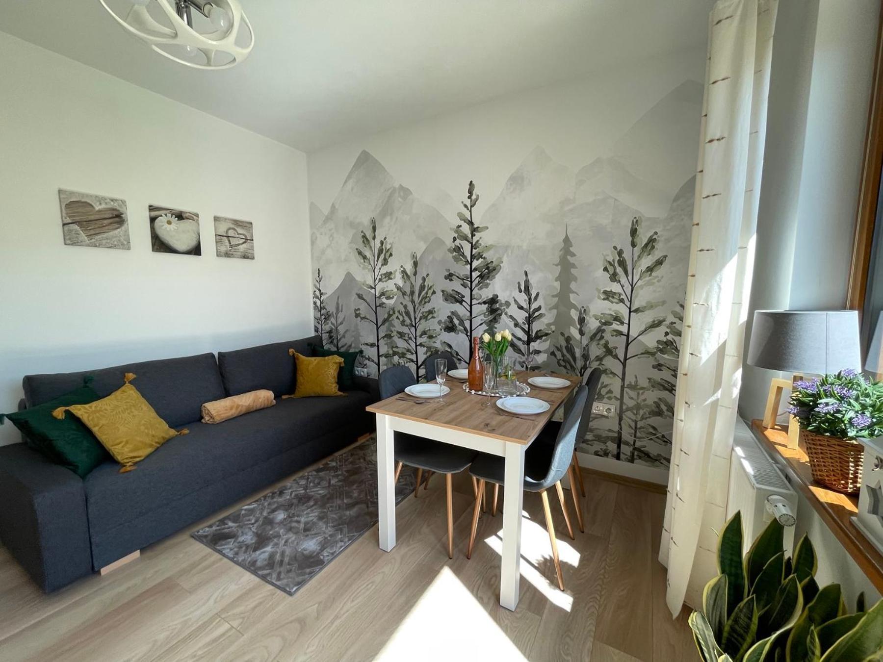 Apartament z widokiem na góry