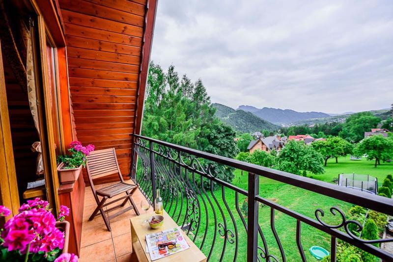 Apartament z widokiem na góry