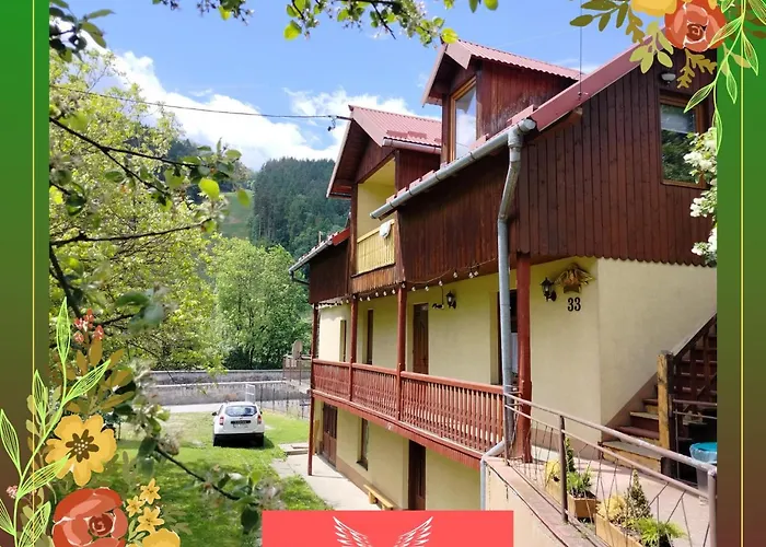 Willa pod Aniołem # apartament z widokowym tarasem Szczawnica